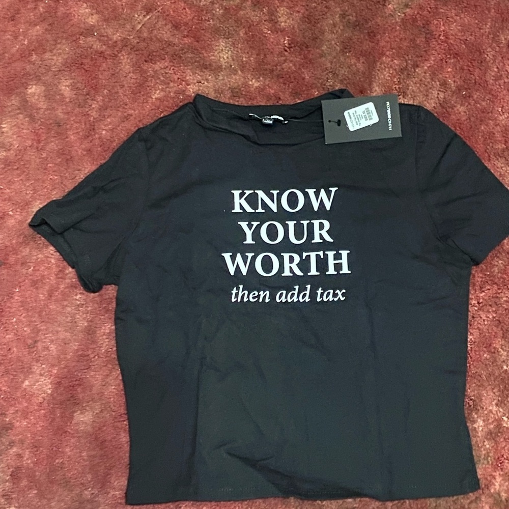 Crop top t shirt